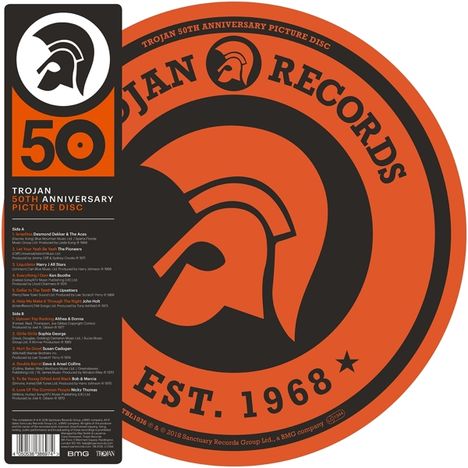 Trojan 50th Anniversary (Picture Disc), LP