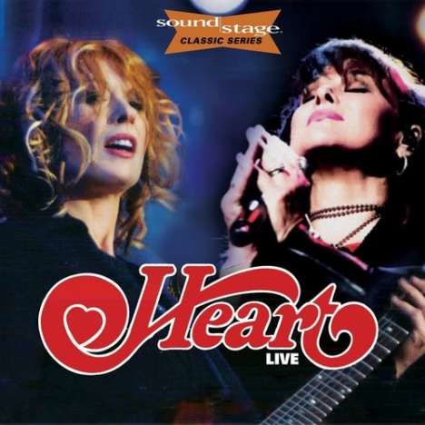 Heart: Live On Soundstage, 1 CD und 1 DVD