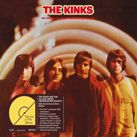 The Kinks: The Kinks Are The Village Green Preservation Society (50th Anniversary Stereo Edition), CD