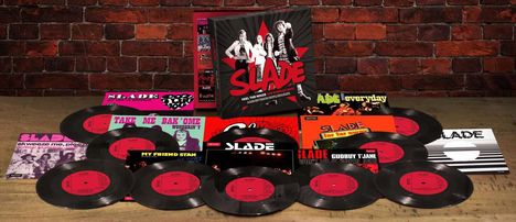 Slade: Feel the Noize (The Single Box) (Limited Edition), 10 Singles 7"