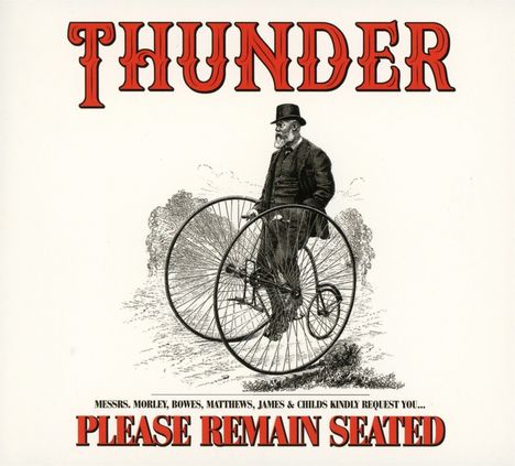 Thunder: Please Remain Seated, CD