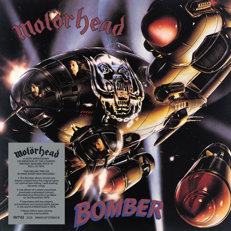 Motörhead: Bomber (40th Anniversary Edition), 2 CDs