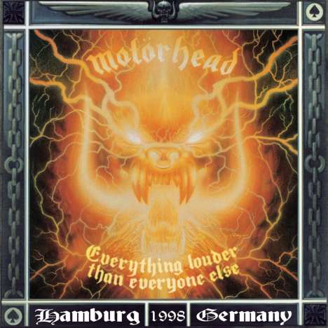 Motörhead: Everything Louder Than Everyone Else: Hamburg 1998, 3 LPs