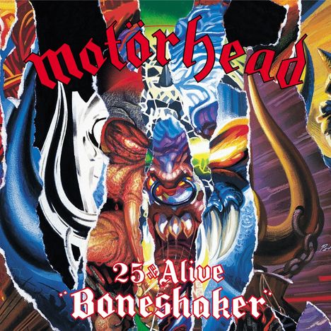 Motörhead: 25 &amp; Alive: Boneshaker, 1 CD und 1 DVD