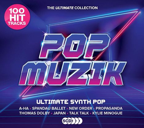 Pop Muzik: Ultimate Synth-Pop Anthems, 5 CDs