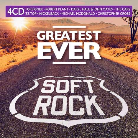 Greatest Ever Soft Rock, 4 CDs