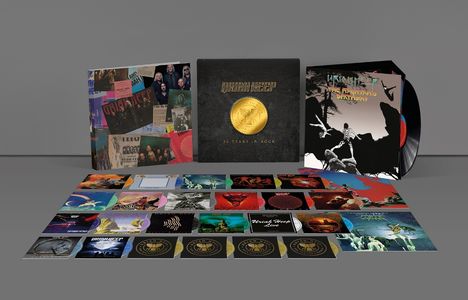 Uriah Heep: 50 Years in Rock (Super Deluxe Box), 23 CDs und 1 LP