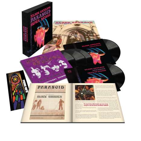 Black Sabbath: Paranoid (50th Anniversary) (Deluxe Edition Box Set), 5 LPs