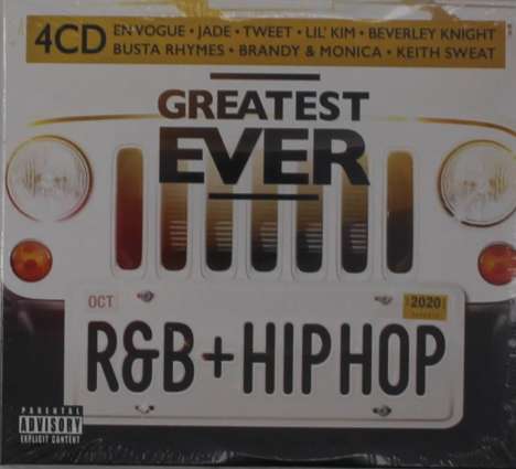 Greatest Ever R&B &amp; Hip Hop, 4 CDs