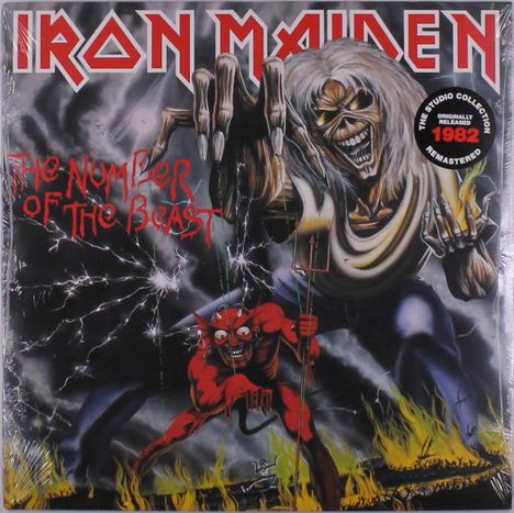 Iron Maiden: Number Of The Beast (remastered), LP
