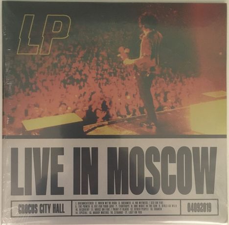 LP: Live In Moscow, 2 LPs