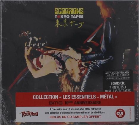 Scorpions: Tokyo Tapes (Live) (10 Ans BMG), 3 CDs