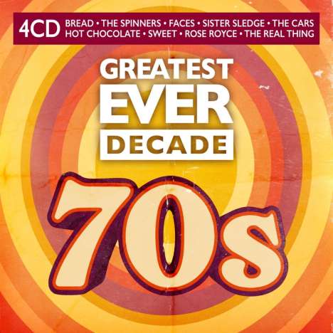 Greatest Ever Decade: The Seventies, 4 CDs