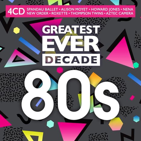 Greatest Ever Decade: The Eighties, 4 CDs