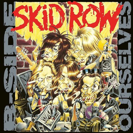 Skid Row (US-Hard Rock): B-Side Ourselves (180g) (Yellow & Black Marble Vinyl), LP