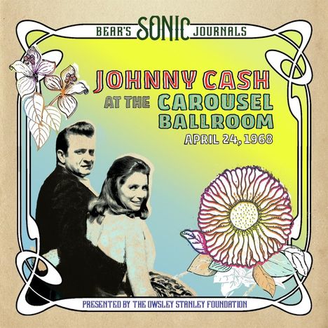 Johnny Cash: Bear's Sonic Journals: Johnny Cash At The Carousel Ballroom, April 24, 1968 (Limited Deluxe Box Set) (Colored Vinyl), 2 LPs