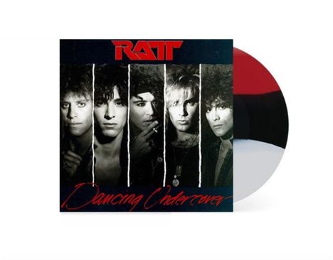 Ratt: Dancing Undercover (Limited Edition) (Red, Black &amp; White Stripe Vinyl), LP