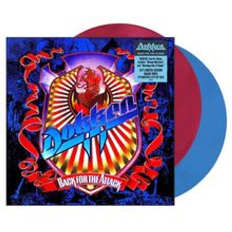 Dokken: Back For The Attack (Limited Edition) (LP 1: Magenta Vinyl/LP 2: Sky Blue Vinyl), 2 LPs