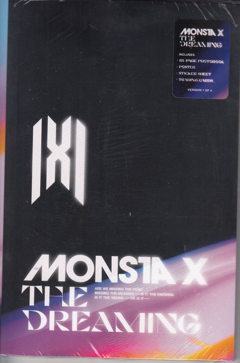 Monsta X: The Dreaming (Deluxe Version I), 1 CD und 1 Buch