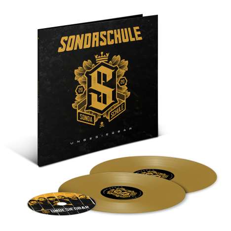 Sondaschule: Unbesiegbar (180g) (Colored Vinyl), 2 LPs und 1 DVD