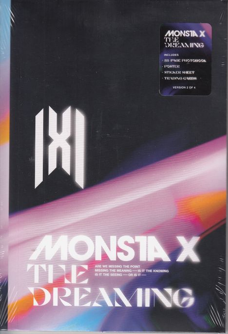 Monsta X: The Dreaming (Deluxe Version II), 1 CD und 1 Buch