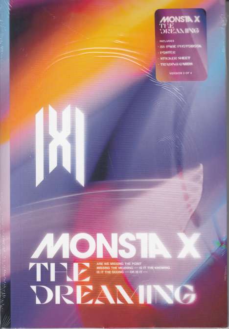 Monsta X: The Dreaming (Deluxe Version III), 1 CD und 1 Buch
