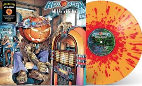 Helloween: Metal Jukebox (Limited Edition) (Orange W/ Red Splatter Vinyl), LP