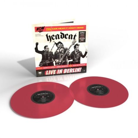 Headcat 13: Live In Berlin! (Limited Edition) (Red Vinyl), 2 LPs