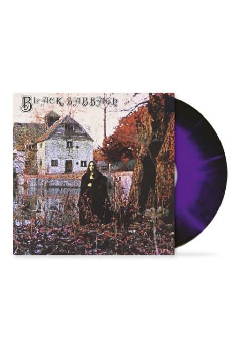 Black Sabbath: Black Sabbath (Limited Edition) (Purple &amp; Black Splatter Vinyl), LP