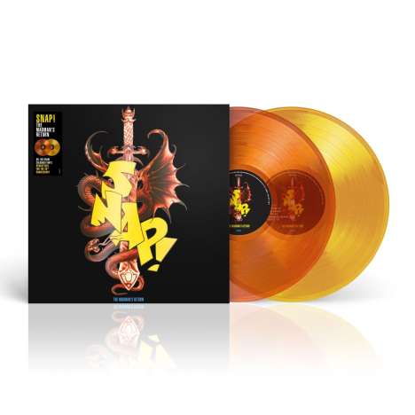 Snap!: The Madman's Return (remastered) (180g) (30th Anniversary Edition) (Transparent Red Vinyl &amp; Transparent Yellow Vinyl), 2 LPs
