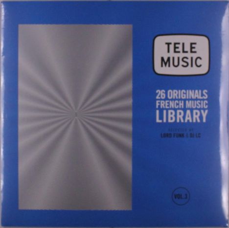 Tele Music - 26 Originals French Music Library Vol. 3, 2 LPs