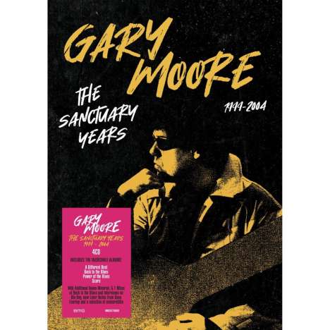 Gary Moore: The Sanctuary Years, 4 CDs und 1 Blu-ray Audio