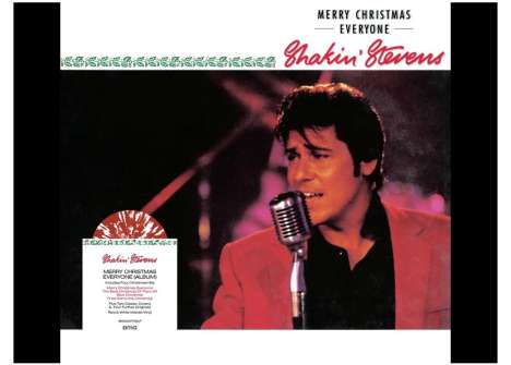 Shakin' Stevens: Merry Christmas Everyone (Red &amp; White Marbled Vinyl), LP