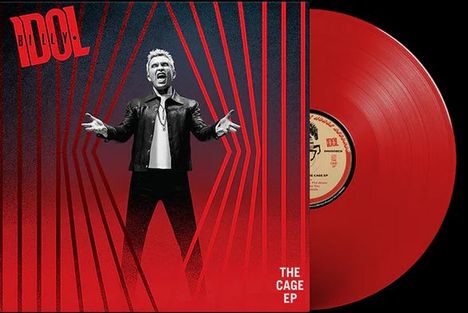 Billy Idol: The Cage (EP) (Limited Indie Exclusive Edition) (Red Vinyl), LP