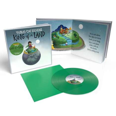Yusuf (Yusuf Islam / Cat Stevens) (geb. 1948): King Of A Land (Limited Deluxe Edition) (Green Vinyl), LP