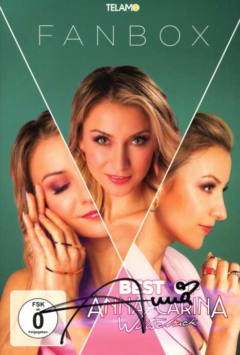 Anna-Carina Woitschack: Best Of (limitierte Fanbox), 2 CDs und 1 DVD