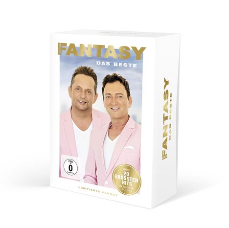 Fantasy: Das Beste (limitierte Fanbox Edition), 2 CDs, 1 DVD, 1 Kalender und 1 Merchandise