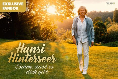 Hansi Hinterseer: Schön, dass es Dich gibt (limitierte Fanbox), 2 CDs und 1 DVD