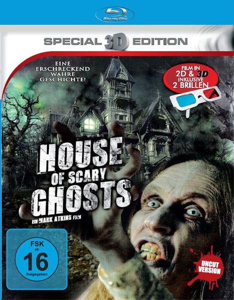 House of Scary Ghosts (Blu-ray), Blu-ray Disc