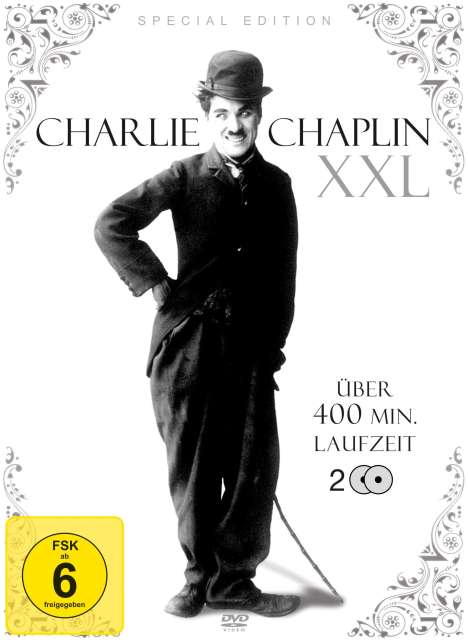 Charlie Chaplin XXL, 2 DVDs
