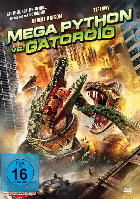 Mega Python vs. Gatoroid, DVD