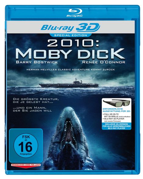 2010: Moby Dick (3D Blu-ray), Blu-ray Disc