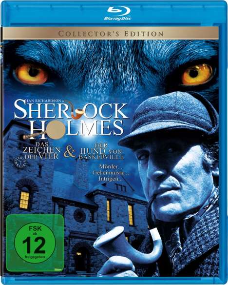 Sherlock Holmes - Der Hund von Baskerville / Das Zeichen der Vier (Blu-ray), Blu-ray Disc