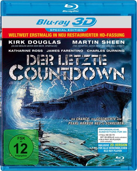 Der letzte Countdown (3D Blu-ray), Blu-ray Disc