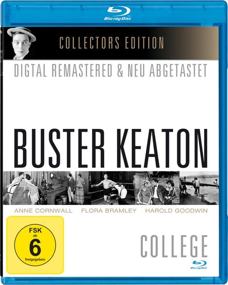 Buster Keaton: College (Blu-ray), Blu-ray Disc
