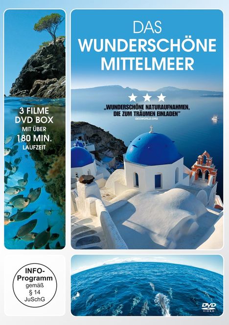 Das wunderschöne Mittelmeer, DVD