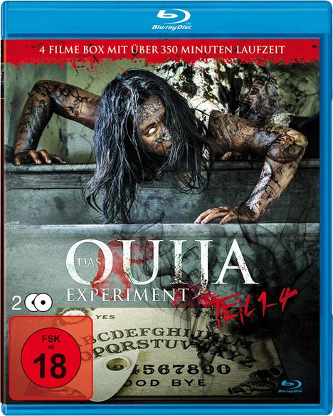 Das Ouija Experiment Teil 1-4 (Blu-ray), 2 Blu-ray Discs