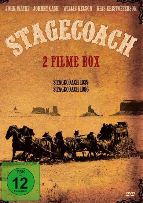 Stagecoach (1939) &amp; Stagecoach (1986), DVD