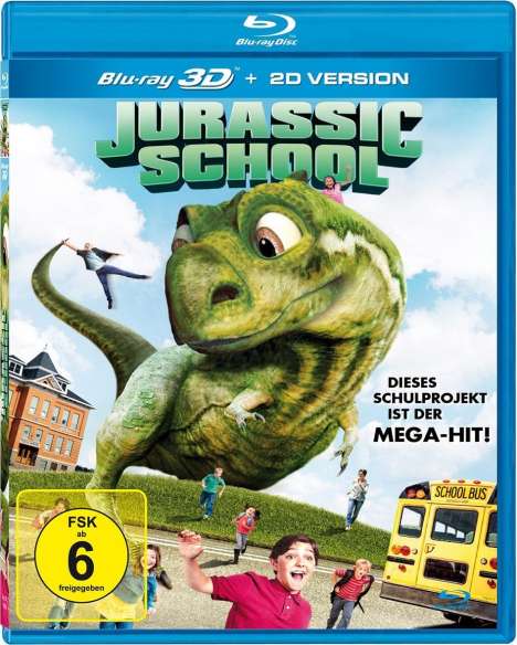 Jurassic School (3D Blu-ray), Blu-ray Disc