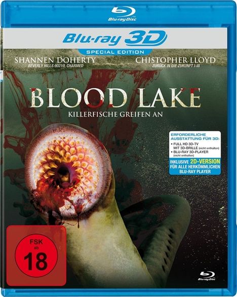 Blood Lake (3D Blu-ray), Blu-ray Disc